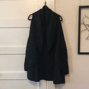 Look by M Circle Shawl Vest